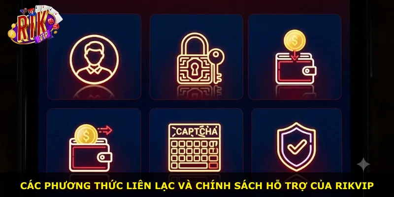 Các phương thức liên lạc và chính sách hỗ trợ của Rikvip