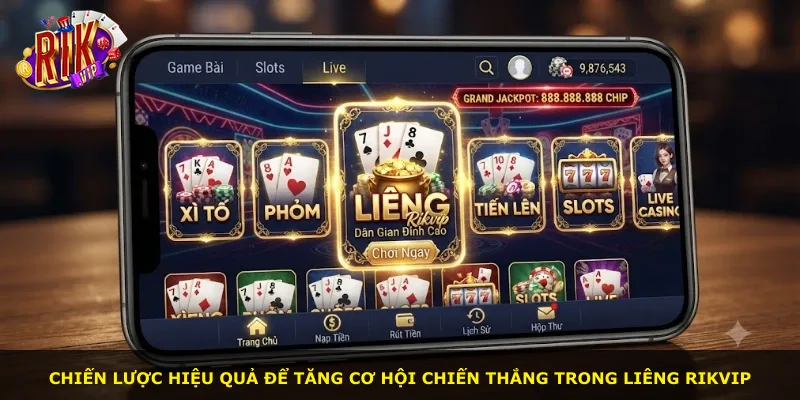 Chiến lược hiệu quả để tăng cơ hội chiến thắng trong liêng Rikvip