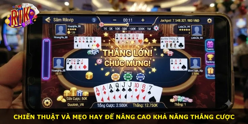 Chiến thuật và mẹo hay để nâng cao khả năng thắng cược