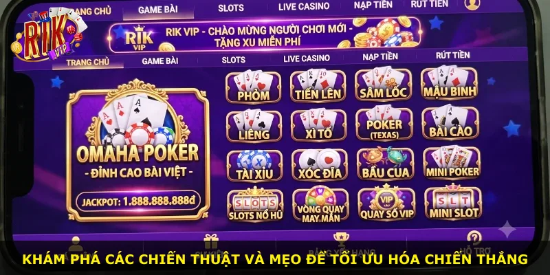 Khám phá các chiến thuật và mẹo để tối ưu hóa chiến thắng