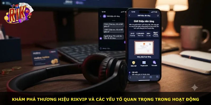 Khám phá thương hiệu Rikvip và các yếu tố quan trọng trong hoạt động