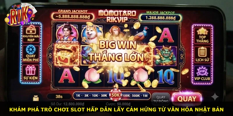 Khám phá trò chơi slot hấp dẫn lấy cảm hứng từ văn hóa Nhật Bản