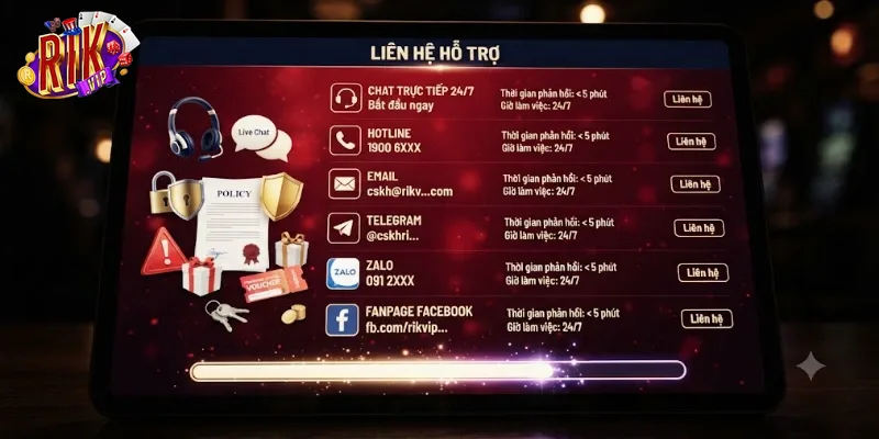 Liên Hệ Rikvip Nhanh Chóng, Hỗ Trợ Tận Tình Mọi Thắc Mắc 24/7