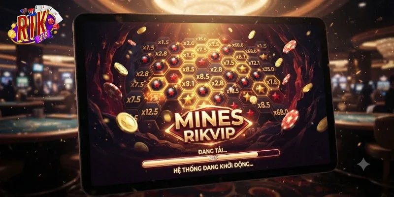 Mines Rikvip Trải Nghiệm Game Đổi Thưởng Cực Vui, Dễ Thắng Cho Mọi Người