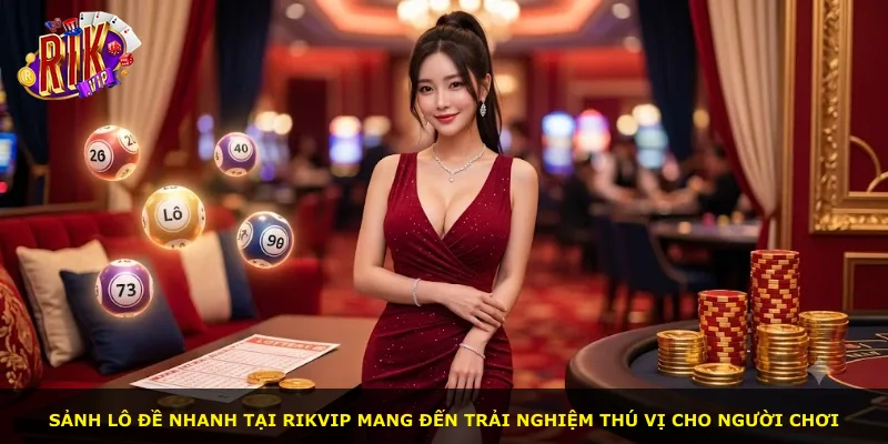 Sảnh Lô Đề Nhanh tại Rikvip mang đến trải nghiệm thú vị cho người chơi