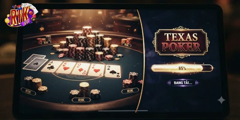 Texas Poker Rikvip Trải Nghiệm Game Bài Chất Cùng Hàng Ngàn Cao Thủ