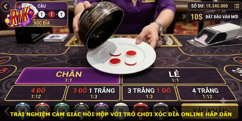 Trải nghiệm cảm giác hồi hộp với trò chơi xóc đĩa online hấp dẫn